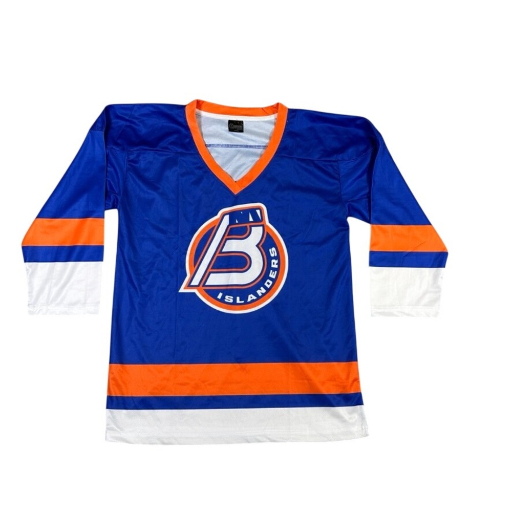 Coyote Promotions Youth XL New York Islanders Hockey Jersey Blue Orange White